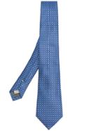 Canali Printed Tie - Blue