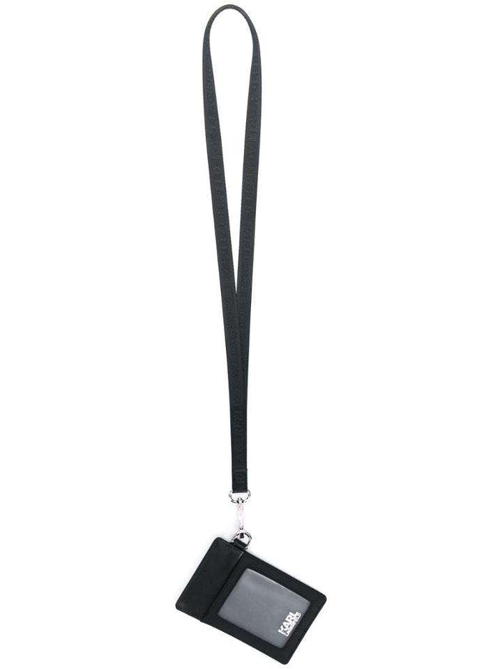 Karl Lagerfeld Rue St Guillaume Cardholder - Black
