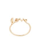 Sydney Evan 14kt Yellow Gold Love Ring - Metallic