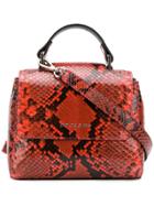 Orciani Diamond Shoulder Bag - Red