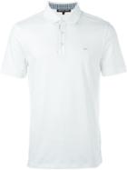 Michael Michael Kors Pattern Trim Polo Shirt