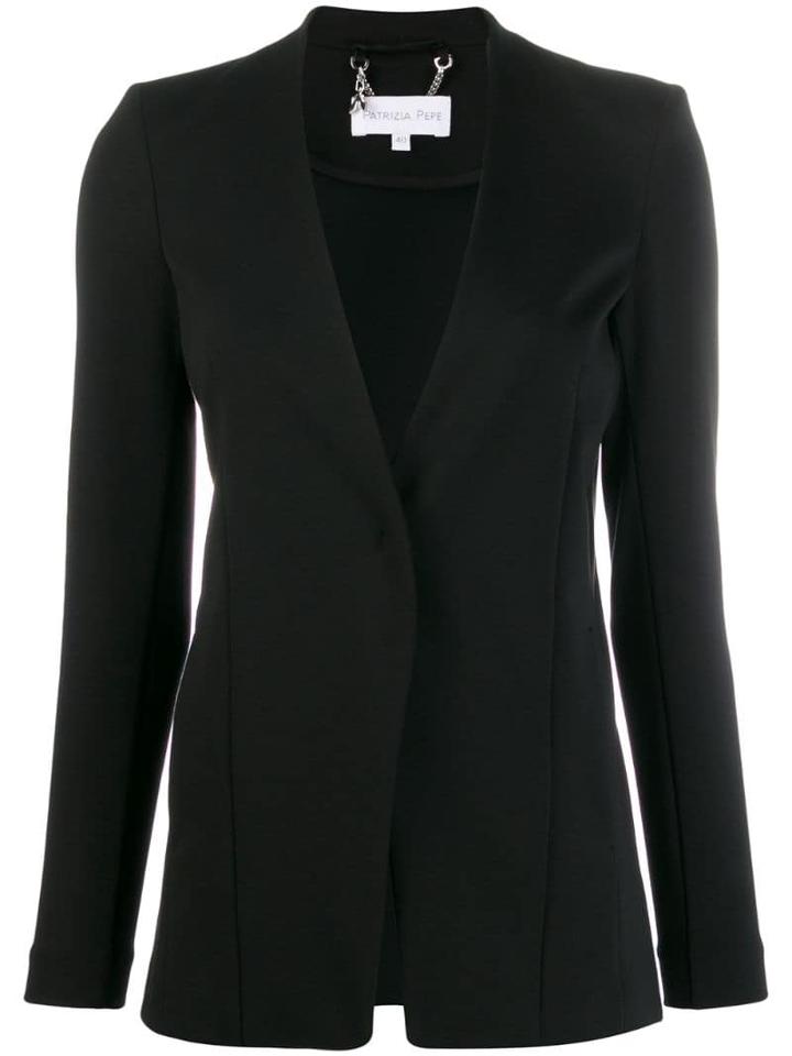 Patrizia Pepe Slim-fit Blazer - Black