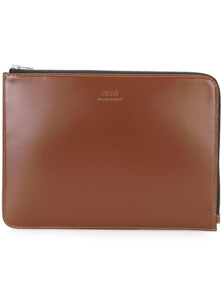 Ami Alexandre Mattiussi Zipped Ipad Case
