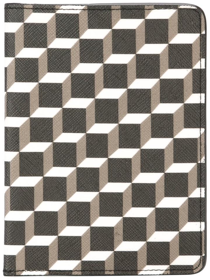 Pierre Hardy 'canvas Cube' Passport Holder