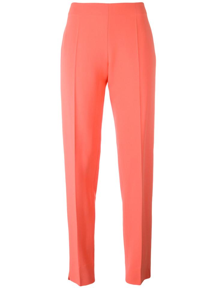Antonio Berardi Straight Tailored Trousers - Yellow & Orange