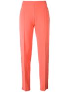 Antonio Berardi Straight Tailored Trousers - Yellow & Orange