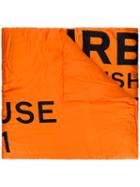 Burberry Horseferry Print Padded Scarf - Orange