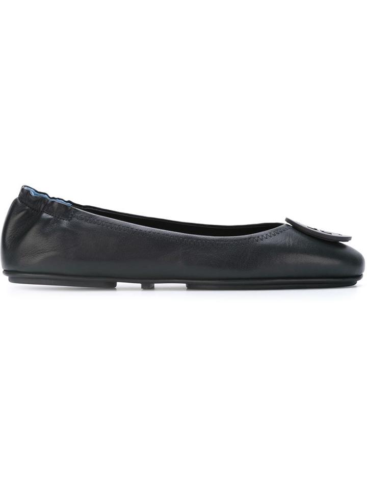 Tory Burch Logo Plaque Ballerinas