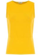 Egrey Side Slits Blouse - Yellow
