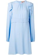 No21 Longsleeved Flared Dress - Blue