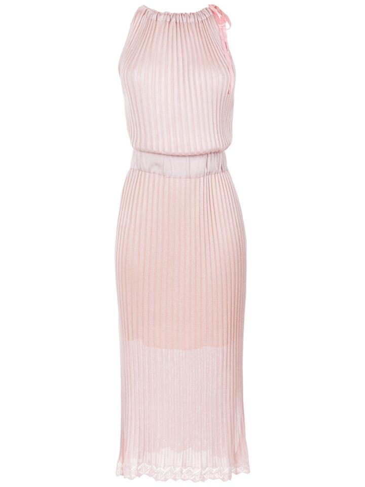Cecilia Prado Angela Knit Dress - Pink & Purple