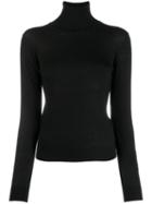 Barrie Turtleneck Cashmere Pullover - Black