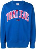 Tommy Jeans Oversized Logo Sweatshirt - Blue