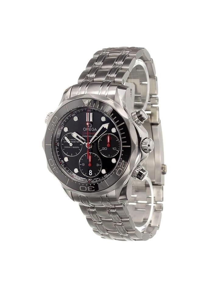 Omega 'seamaster Diver' Analog Watch, Stainless Steel