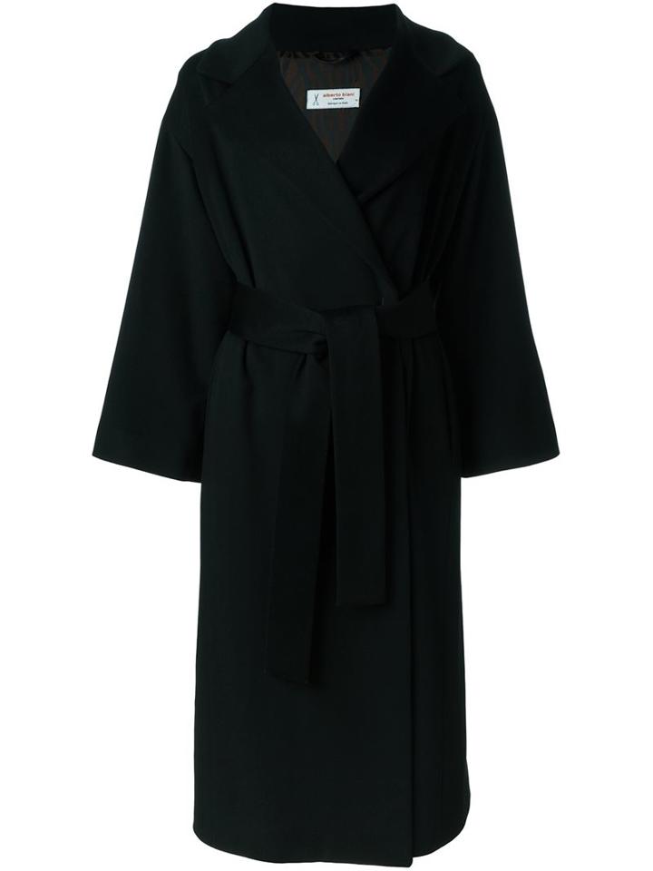 Alberto Biani Flared Longsleeved Mid-length Coat