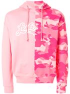 Les (art)ists Double Design Hoodie - Pink & Purple