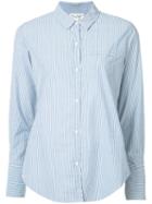 Nili Lotan - Striped Shirt - Women - Cotton - Xs, Blue, Cotton