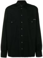 Dolce & Gabbana Snap Button Fastening Shirt - Black