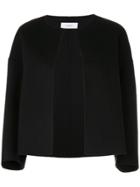Astraet Structured Collarless Jacket - Black