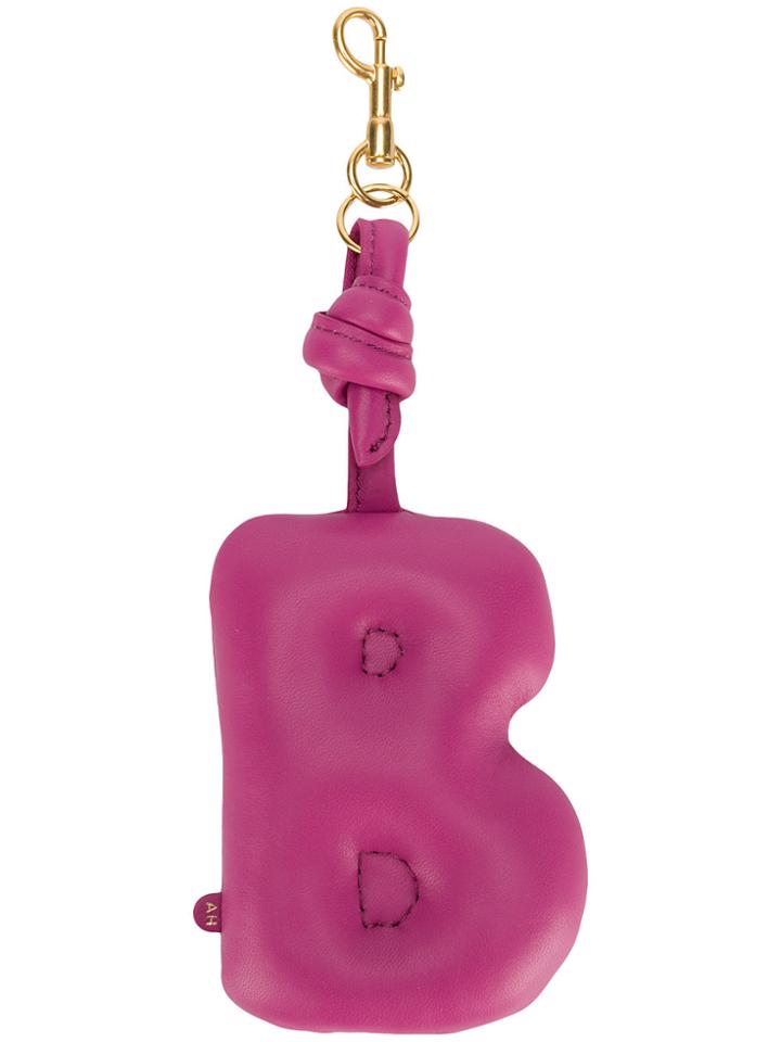 Anya Hindmarch Chubby B Charm - Pink & Purple
