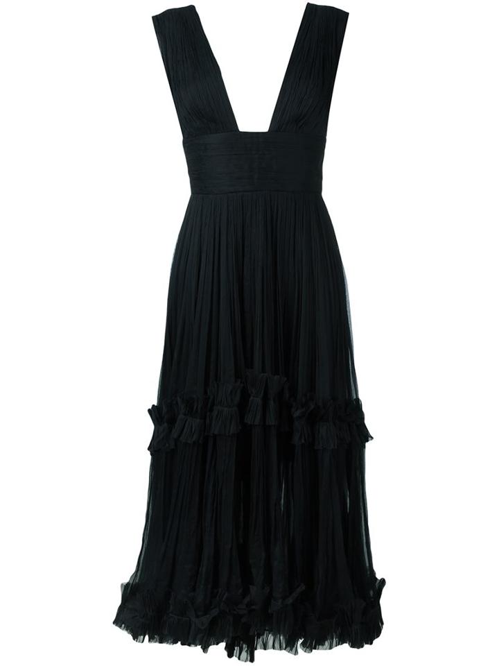 Maria Lucia Hohan Deep V-neck Dress