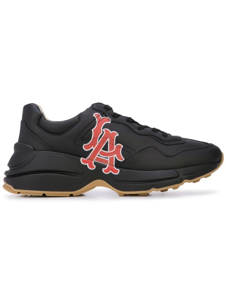 Gucci Rhyton Sneakers - Black