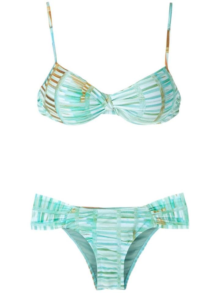 Lygia & Nanny Vitoria Printed Bikini Set - Blue