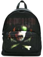 Givenchy Skull And Crossbones Printed Backpack