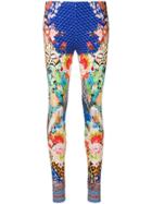 Camilla Space Cowgirl Print Leggings - Blue