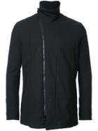 Julius High Neck Biker Jacket, Men's, Size: 1, Black, Cotton/polyurethane