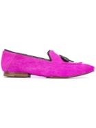 Figue Milky Flat Loafers - Pink & Purple