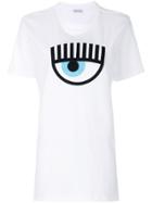 Chiara Ferragni Designer Eye T-shirt - White