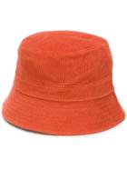 Ymc Textured Bucket Hat - Orange