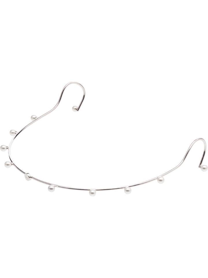 Yvmin Electronic Girl Pearl Headband - Metallic