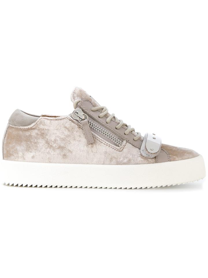 Giuseppe Zanotti Design May London Low-top Sneakers - Grey