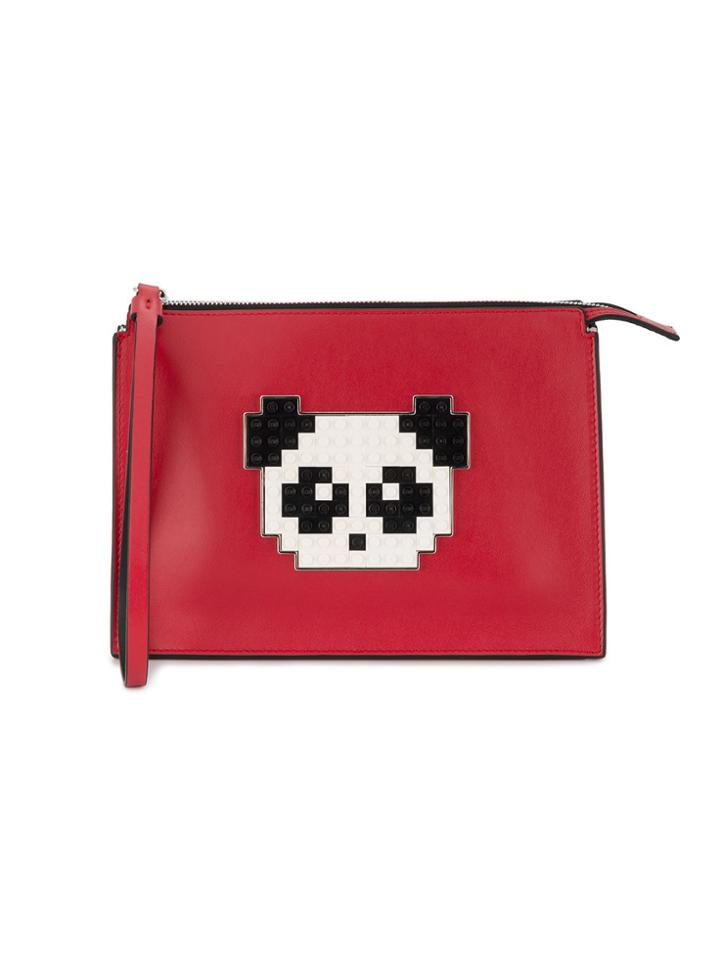 Les Petits Joueurs Panda Lego Clutch - Red