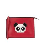 Les Petits Joueurs Panda Lego Clutch - Red