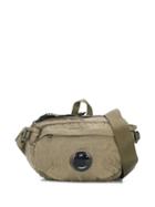 Cp Company Zip Pocket Belt Bag - Green