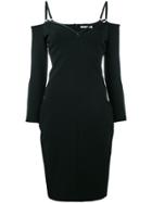 T By Alexander Wang Hourglass-shaped Dress - Black