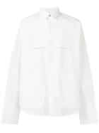 Joe Chia Deconstructed Layered Shirt - White
