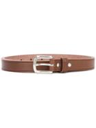 Comme Des Garçons Homme Plus Buckled Belt - Brown