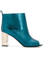 Golden Goose Deluxe Brand Leonore Petrol Boots - Blue