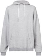 Champion Logo Printed Hoodie - Grey