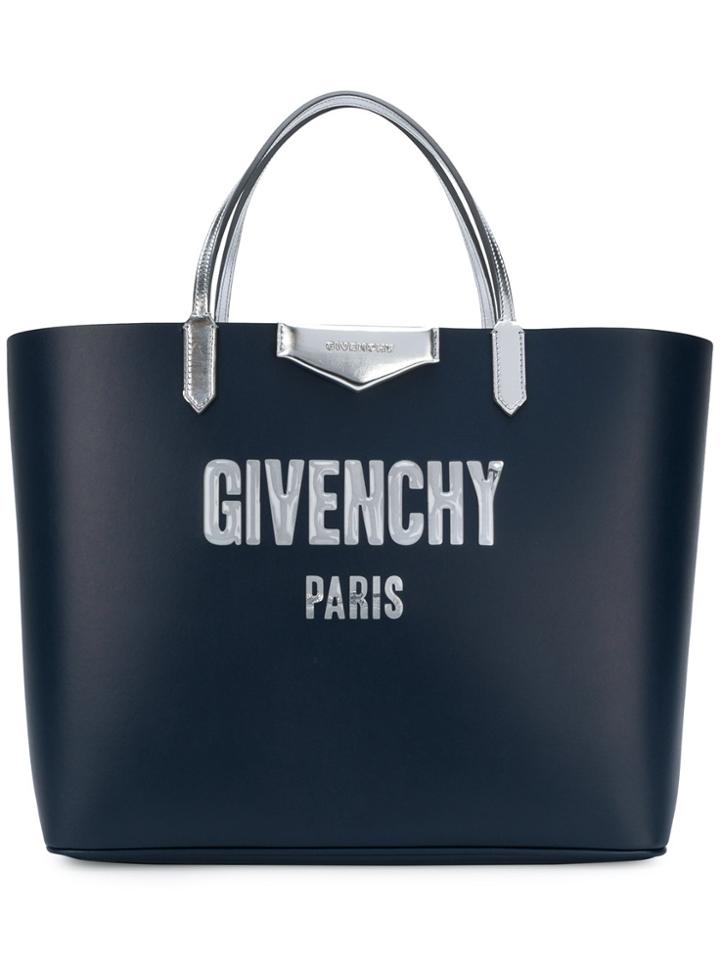 Givenchy Antigona Shopping Tote - Blue