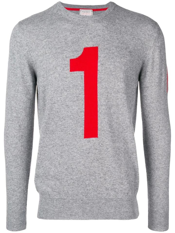 Hackett No 1 Crew - Grey