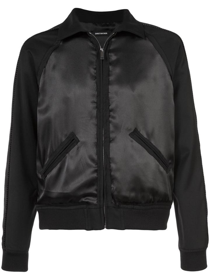 Christian Dada Don't Copy Nurse Bomber Jacket - Black