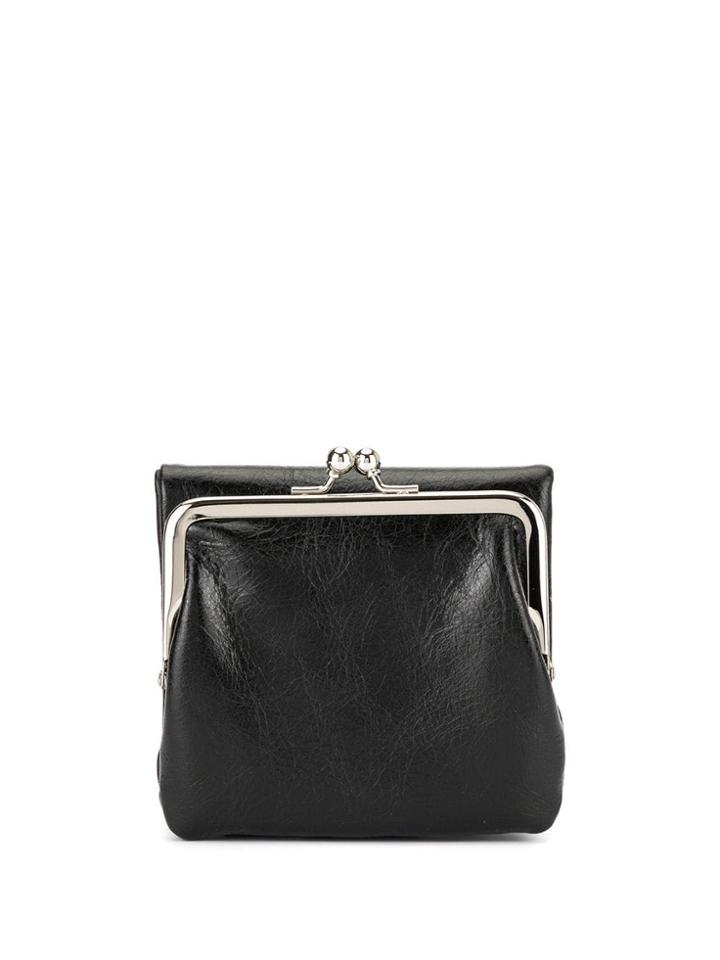 Y's Clip Frame Wallet - Black