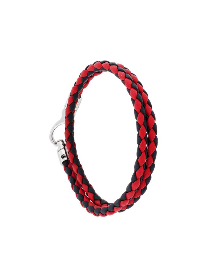 Tod's Classic Woven Bracelet - Black