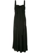 3.1 Phillip Lim Tie-front Silk Gown - Black