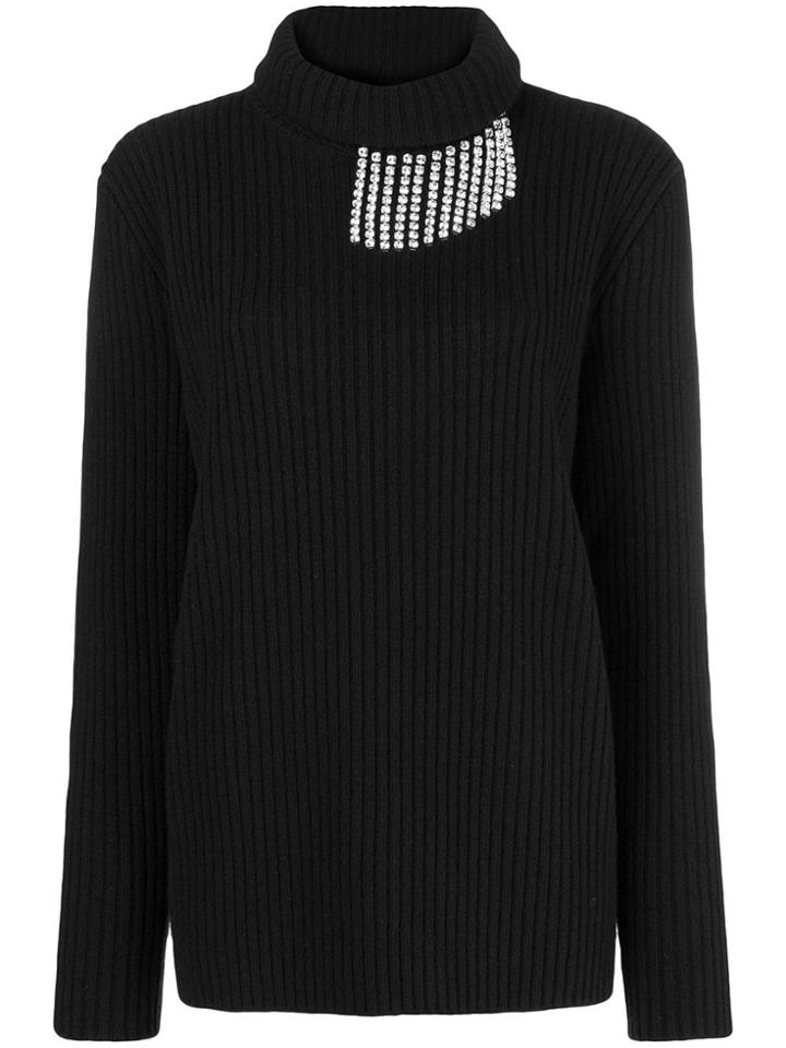 Christopher Kane Chain Trim Sweater - Black